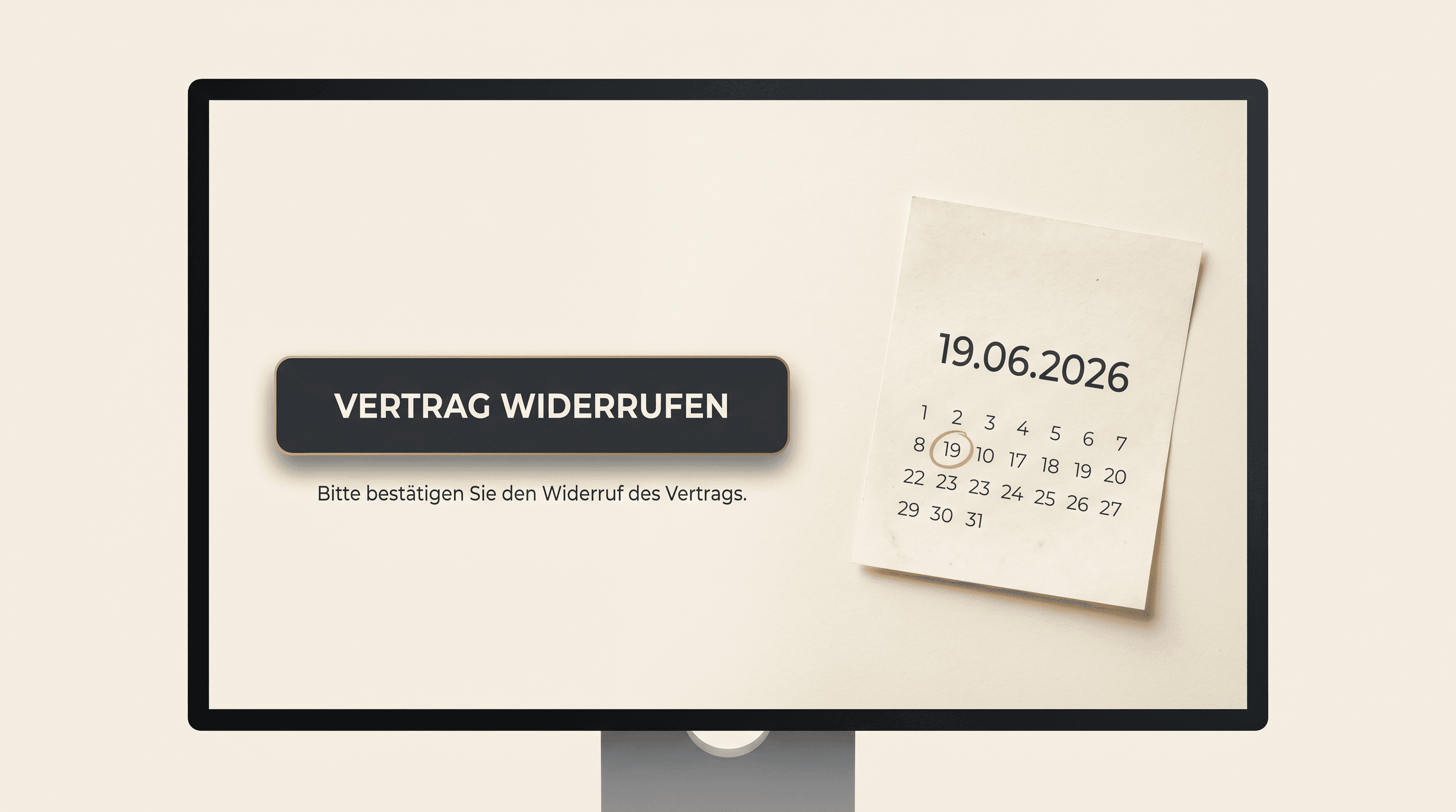 Widerrufsbutton-Pflicht ab 19. Juni 2026: 88 % der deutschen Top-Shops sind nicht vorbereitet